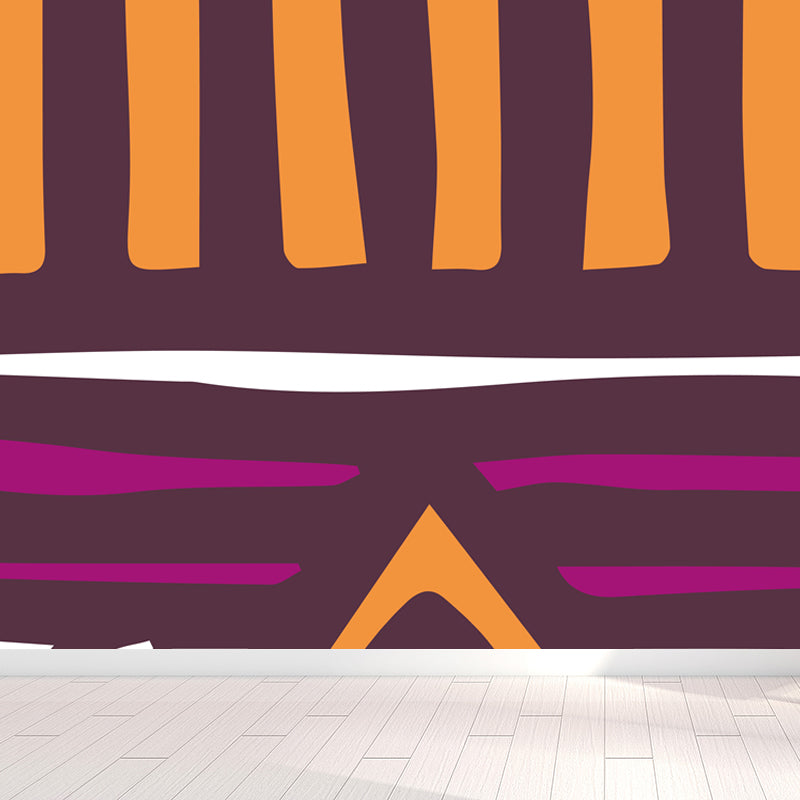 Extra Large Abstract Mural Light Color Non-Woven Wall Art for Indoor Decor, Customised