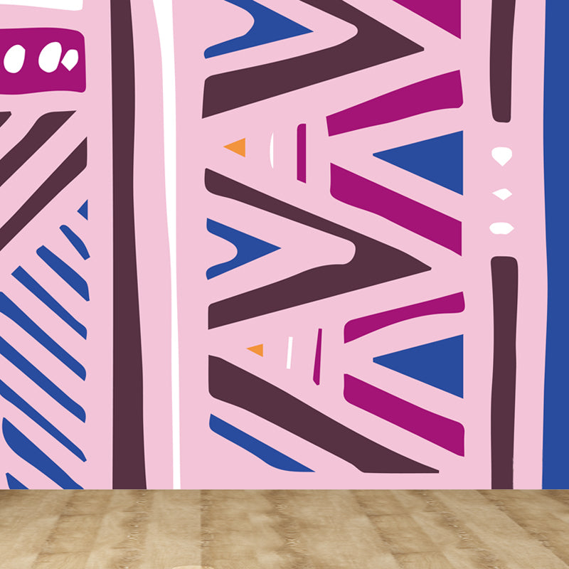 Abstract Mural Decal Modern Decorative Living Room Wall Covering, Custom Printed