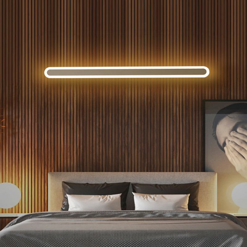Weiß verlängerte Wand montiertes Licht Modernismus LED Acrylwandleuchten in warmem/weißem Licht