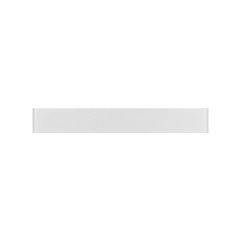 Modernism Rectangle Vanity Wall Sconce Black/White Aluminum LED Living Room Wall Mount Lamp in Warm/White Light