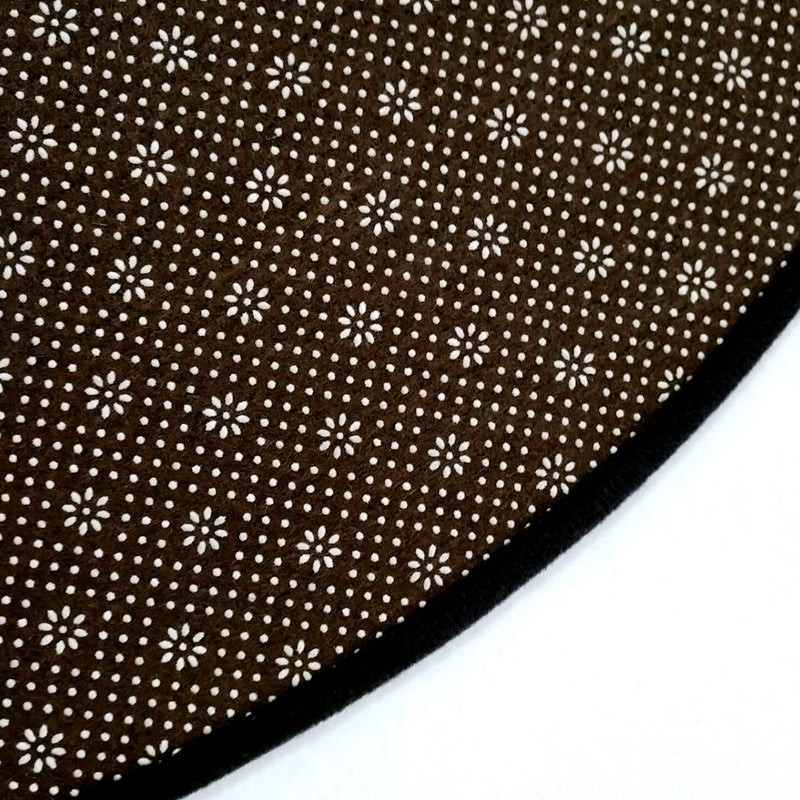 Blue Marble Surface Pattern Area Rug Polyester Minimalist Rug Washable Anti-Slip Backing Rug for Decoration
