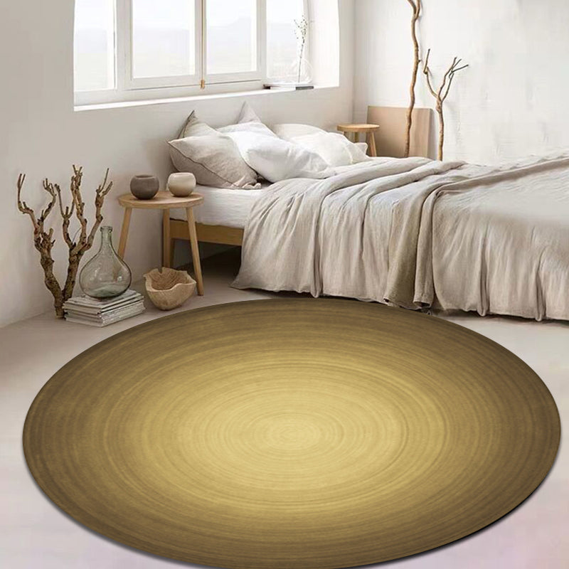 Multicolor Home Rug Novelty Ombre Pattern Rug Polyester Machine Washable Non-Slip Backing Carpet