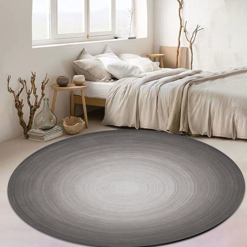 Multicolor Home Rug Novelty Ombre Pattern Rug Polyester Machine Washable Non-Slip Backing Carpet
