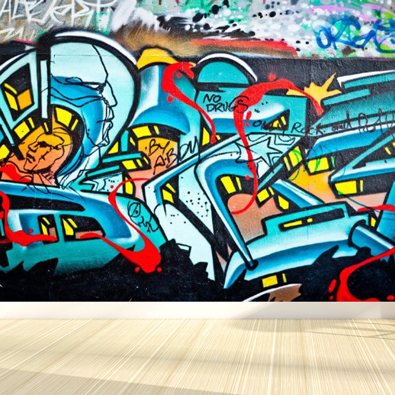 Non-Woven Ornamental Mural Decal Modern Fine Arts Graphic Wall Decor, Personalize