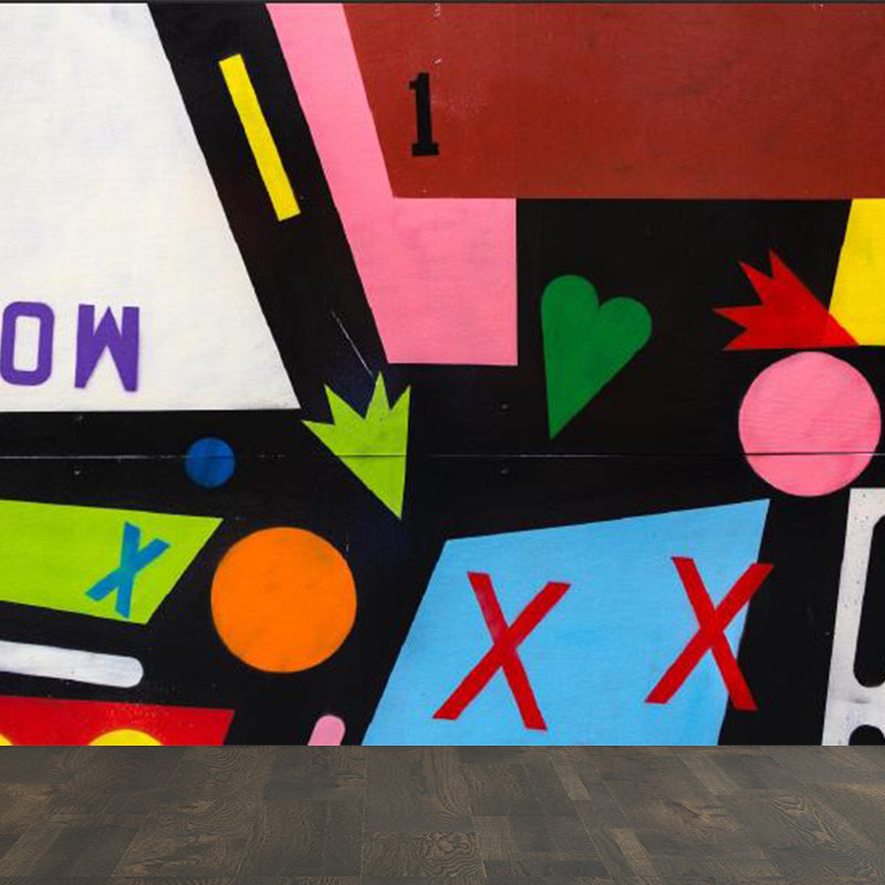 Landscape Mural Decal Modern Decorative Living Room Wall Covering, Custom Printed