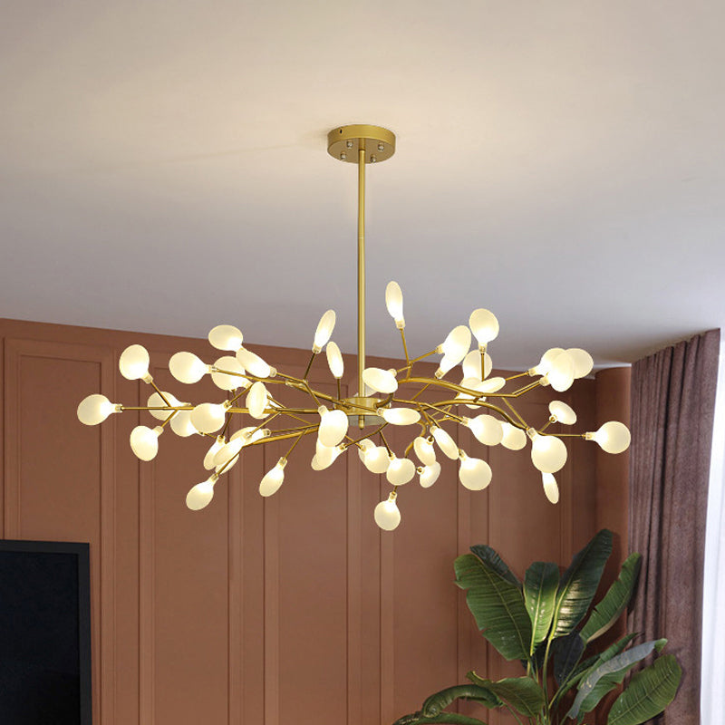Lampadario in metallo multi-luce del soffitto a soffitto piatto