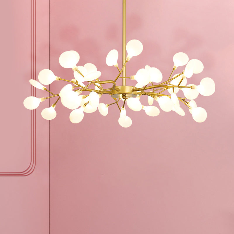 Lampadario in metallo multi-luce del soffitto a soffitto piatto
