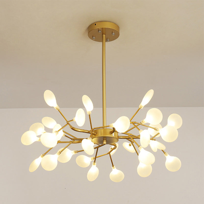 Lampadario in metallo multi-luce del soffitto a soffitto piatto