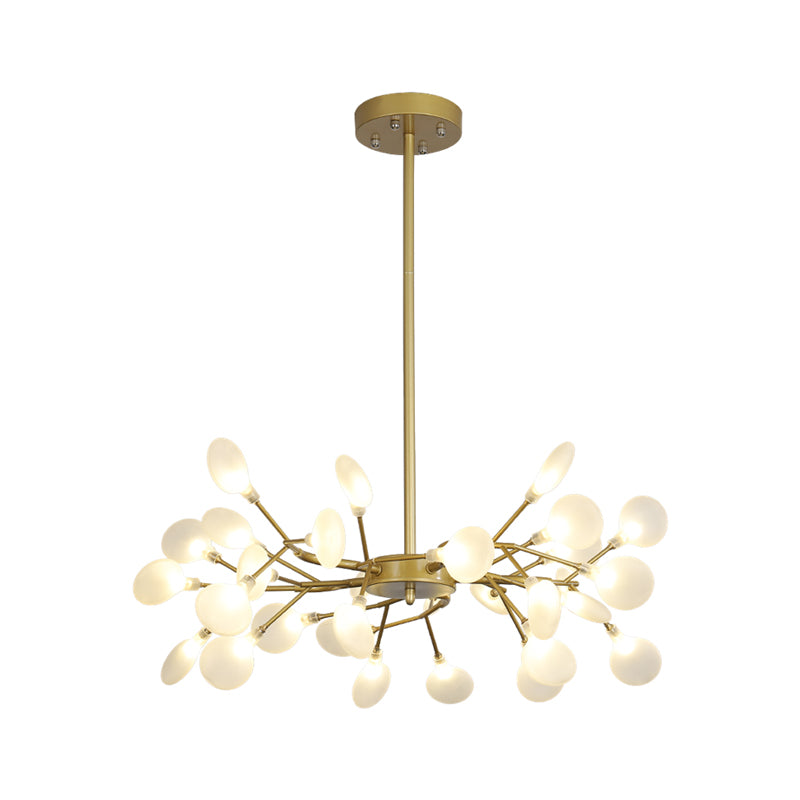 Lampadario in metallo multi-luce del soffitto a soffitto piatto