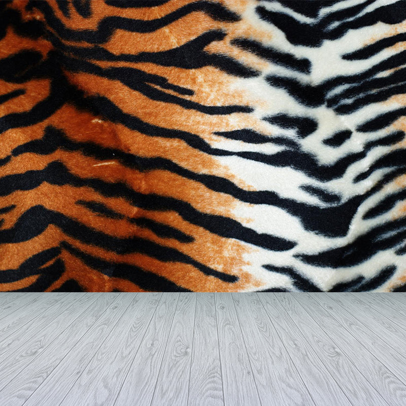 Modern Animal Print Wallpaper Mural Dark Color Living Room Wall Art, Made to Measure