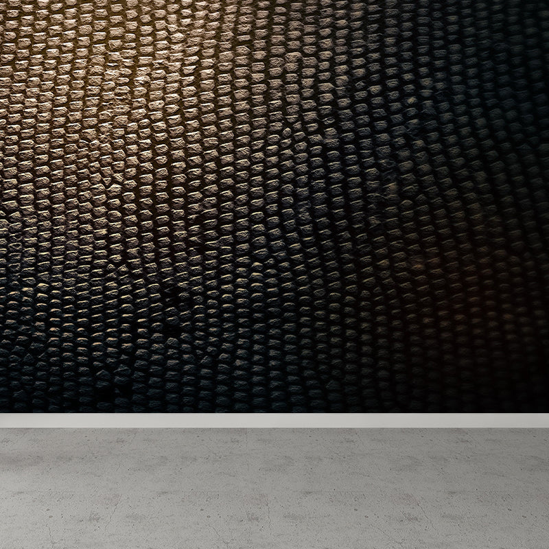 Dark Color Modern Wall Mural Decal Large Animal Print Wall Covering for Sitting Room