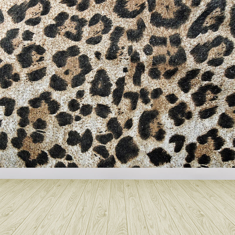 Photographic Animal Fur Print Mural Full Size Wall Decor for Boys Room, Custom Made