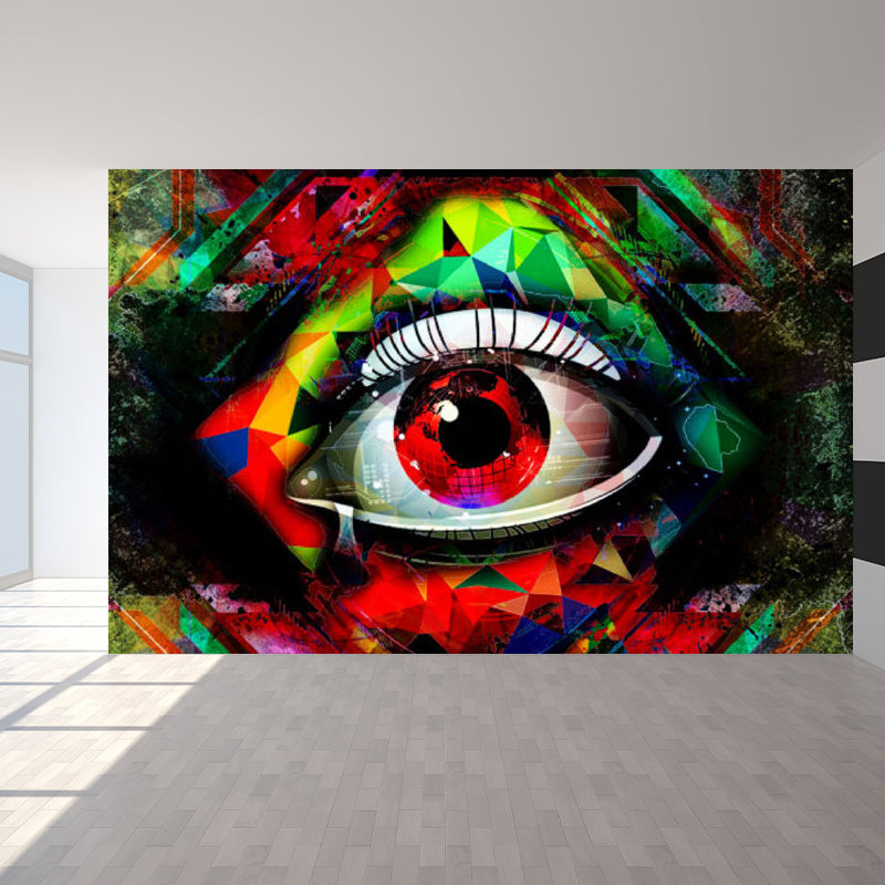 Cool Graffiti Mural Wallpaper for Boys Bedroom Entertainment Wall Decor, Made to Measure