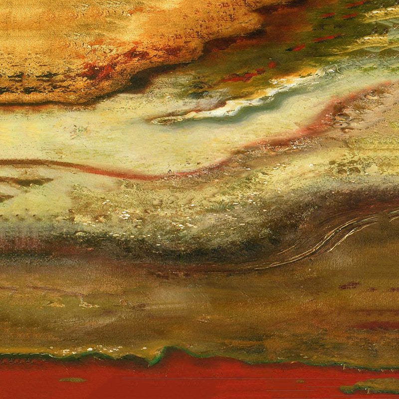 Modern Scenery Painting Wall Mural Soft Color Abstract Wall Covering for Home, Custom Print