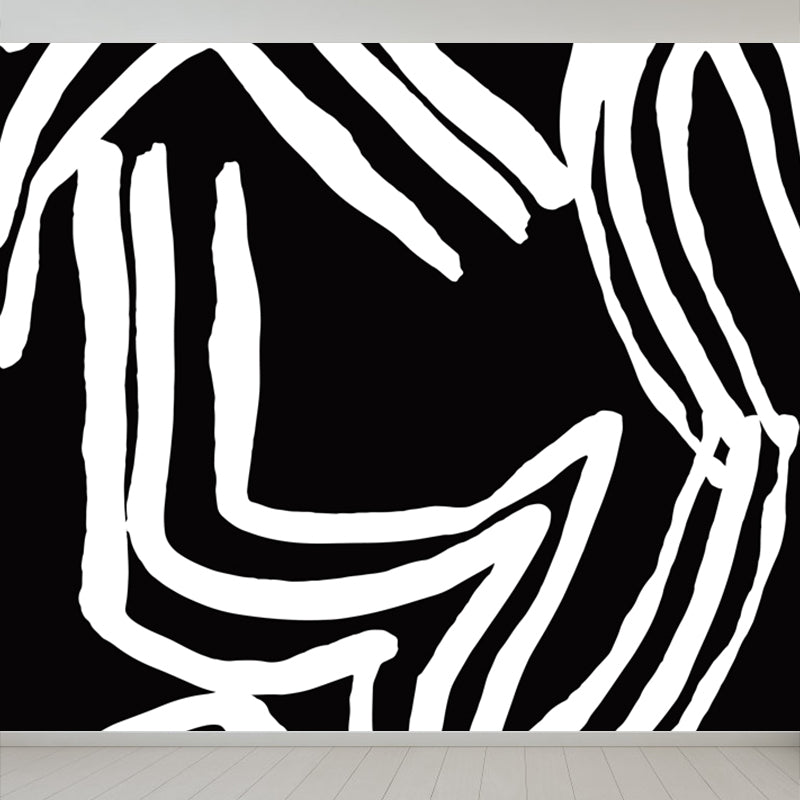 Contemporary Abstract Wall Mural Decal Colorful Geometric Wall Decor for Teens Room