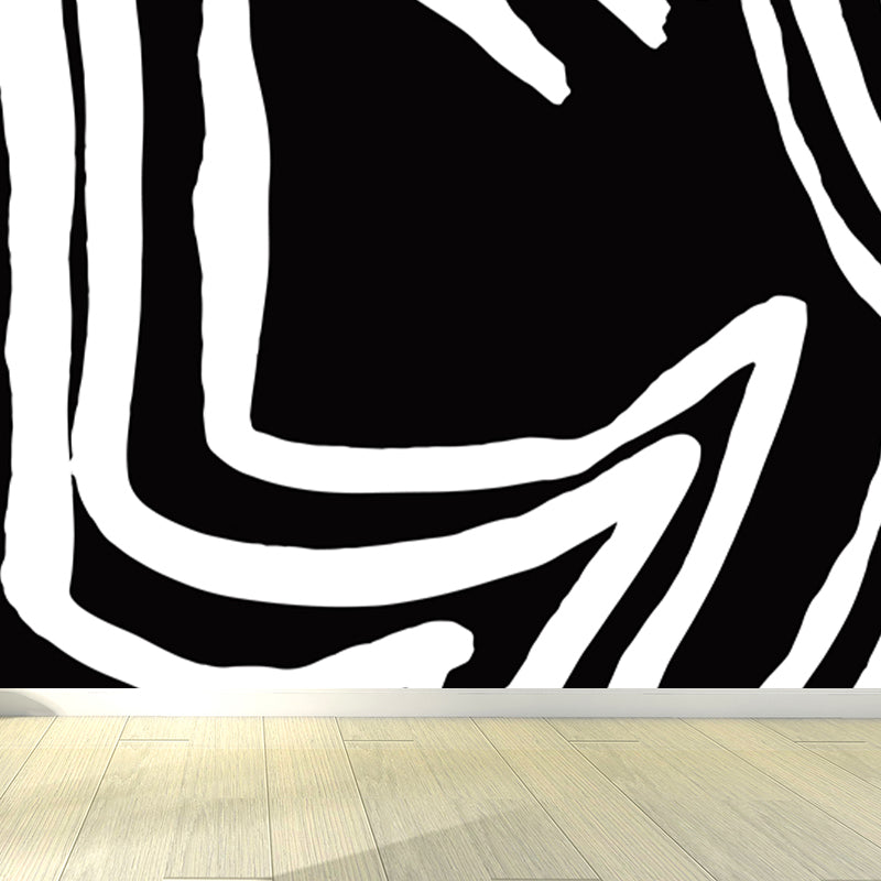 Contemporary Abstract Wall Mural Decal Colorful Geometric Wall Decor for Teens Room