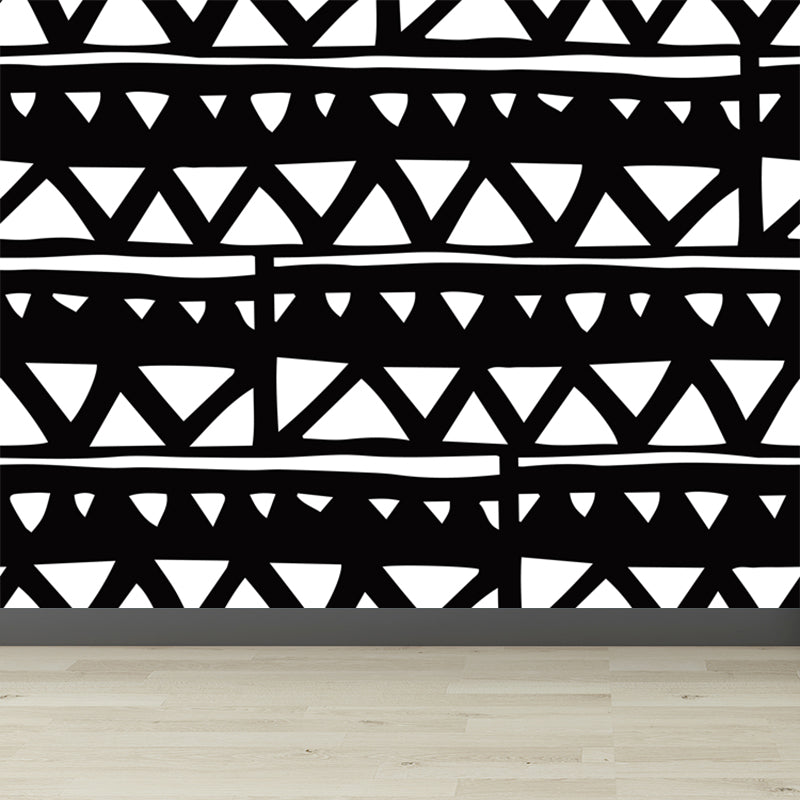 Colorful Modern Wall Paper Mural Whole Abstract Pattern Wall Art for House Interior