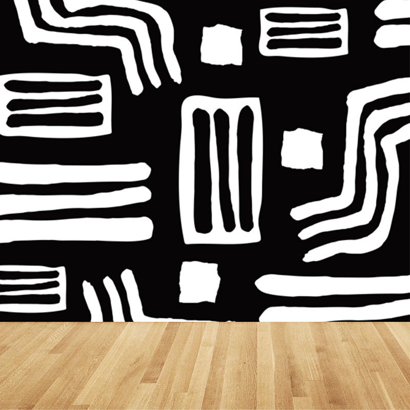 Huge Abstract Wall Covering Mural Water Resistant Contemporary Bedroom Wall Decor