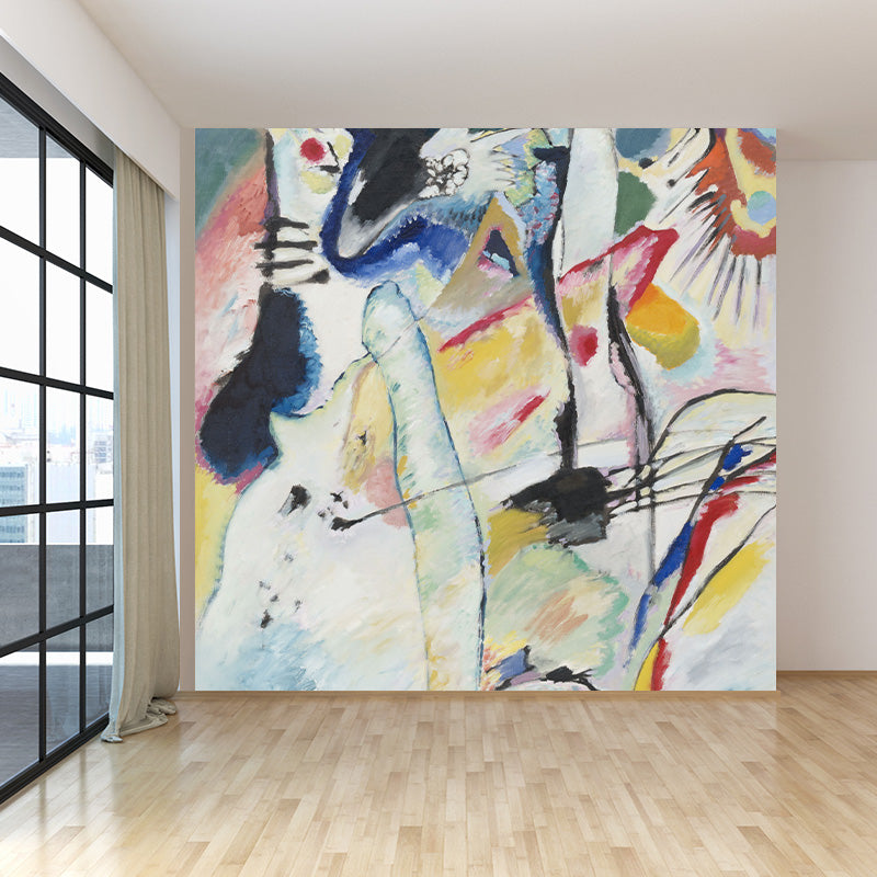 Illustration Abstract Wallpaper Mural Full Size Wall Art for Hallway, Made to Measure