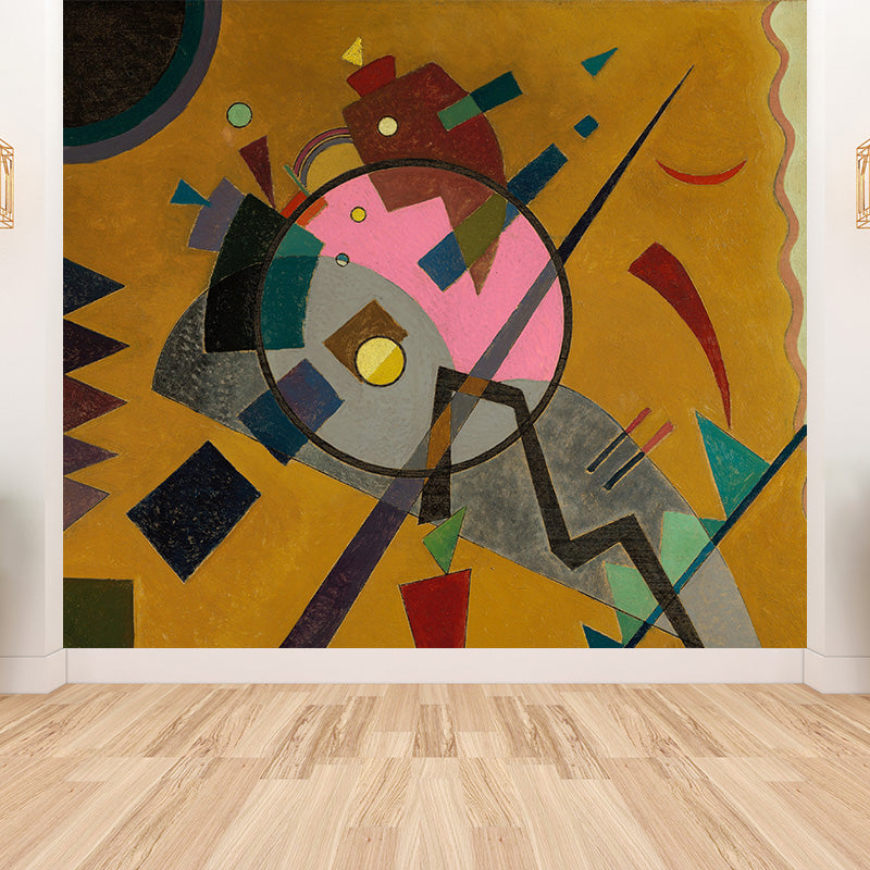 Illustration Abstract Wallpaper Mural Full Size Wall Art for Hallway, Made to Measure