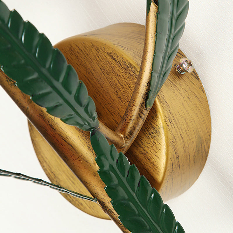 3-Light Wall Lighting Retro Stylish Gradient Pink/Red Glass Tulip Sconce Ideas for Living Room