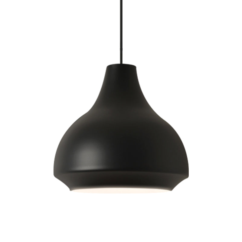 Luminure de pendentif de café à un seul bulbe