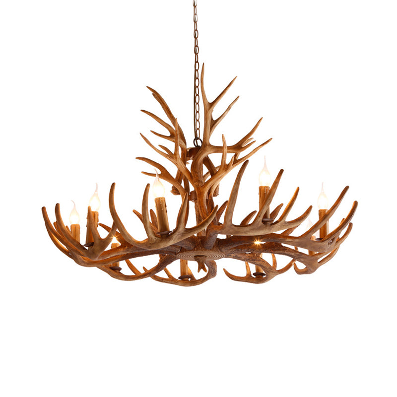 Résine Tox Antler Plafond Couche de lustre