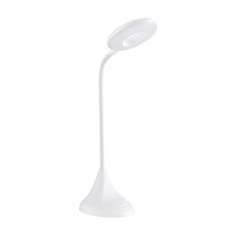 Lampe de bureau circulaire bleu / rose / blanc