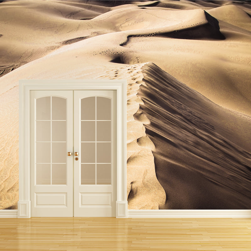 Photography Sand Dune Ridge Mural Wallpaper Large Wall Decor, Custom Size Available