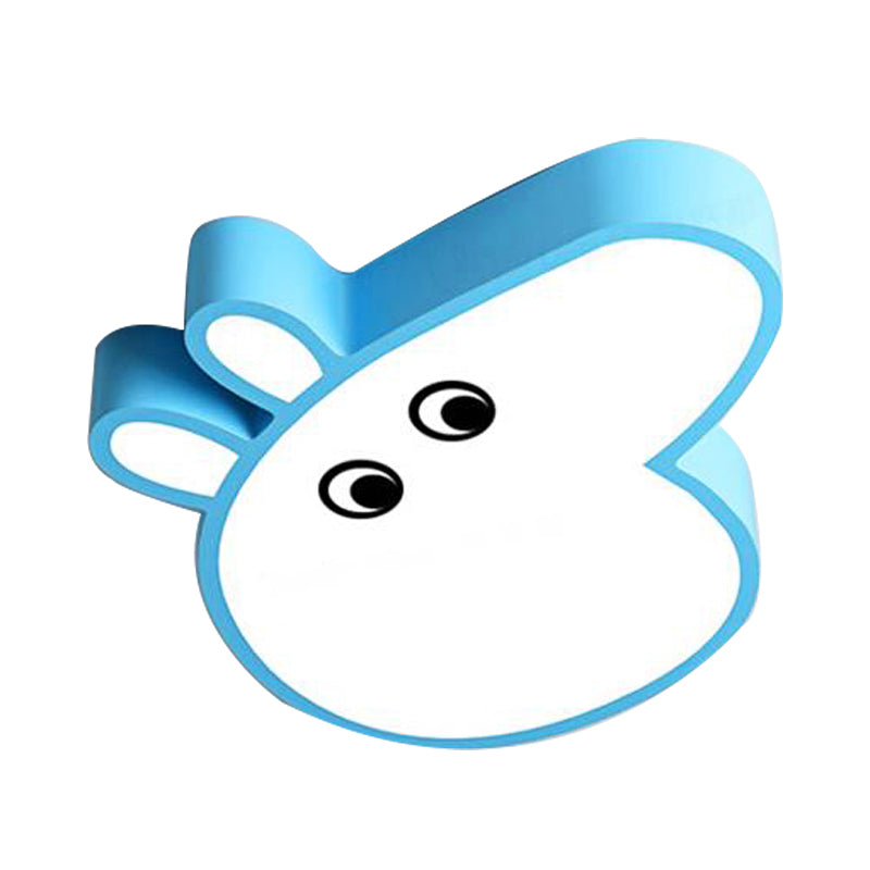 Plafonnier LED en forme de cochon en acrylique, couleur bonbon, dessin animé, plafonnier pour salle de jeux et parc