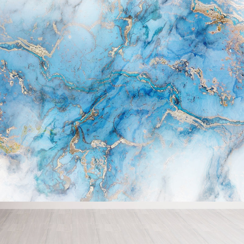 Stain Resistant Abstract Pattern Mural Non-Woven Modern Wall Decor for Girls Room