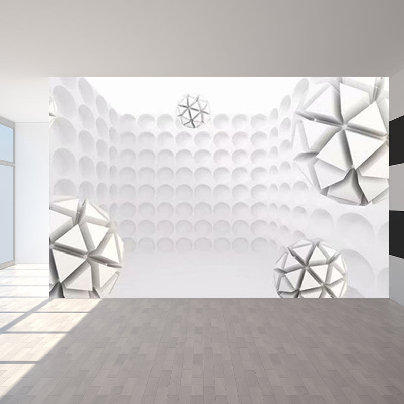 Papier peint Mural couleur Pastel vue 3D, pour décoration créative de salon, Art Mural