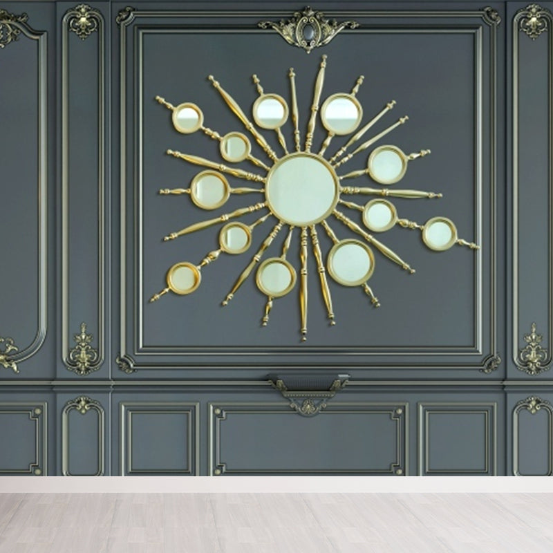 Stain Resistant Graphic Pattern Mural Non-Woven Modern Wall Decor for Girls Room