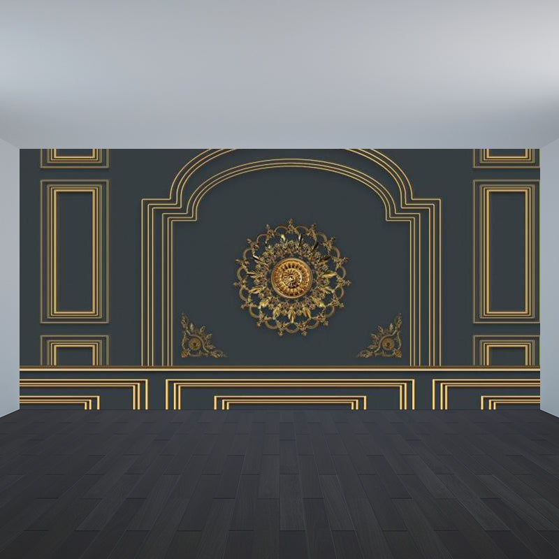 Stain Resistant Graphic Pattern Mural Non-Woven Modern Wall Decor for Girls Room