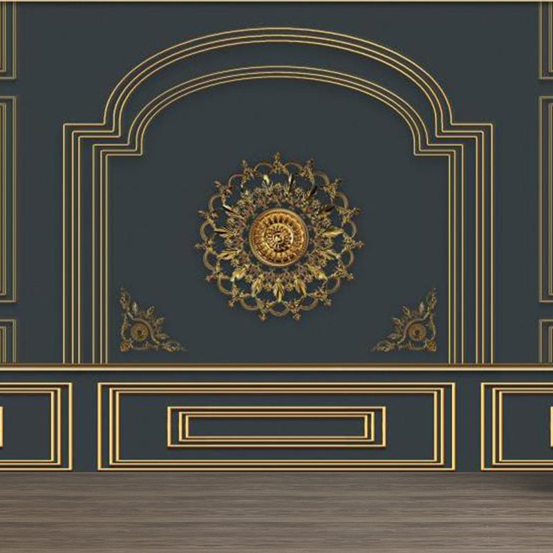 Stain Resistant Graphic Pattern Mural Non-Woven Modern Wall Decor for Girls Room