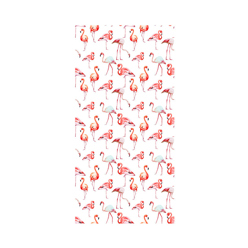 Pick Up Sticks Flamingo Wallpapers Tropical PVC Wall Decor in Pink, 4' L x 20.5" W
