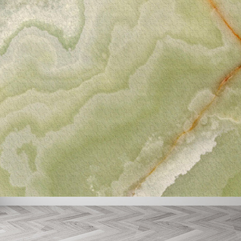 Contemporary Faux Granite Wall Mural Soft Color Decorative Wall Art for Living Room