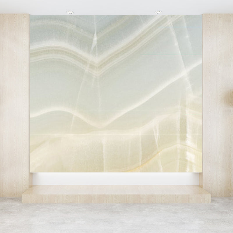 Light Color Abstract Print Mural Wallpaper Moisture-Proof Wall Art for Dining Room