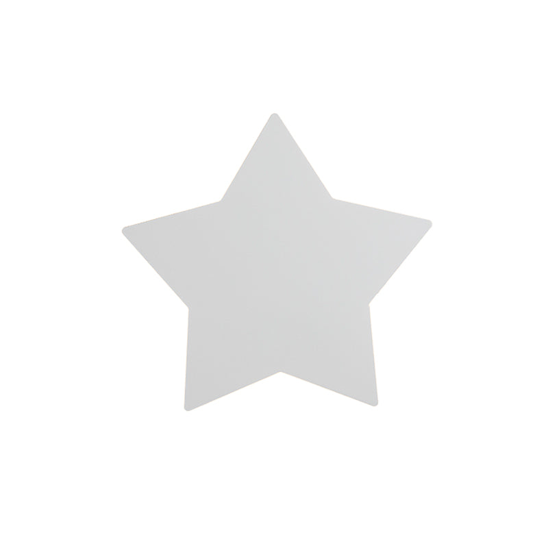 Contemporary Slim Panel Star Sconce Lamp Wooden LED Wall Light for Corridor Kitchen