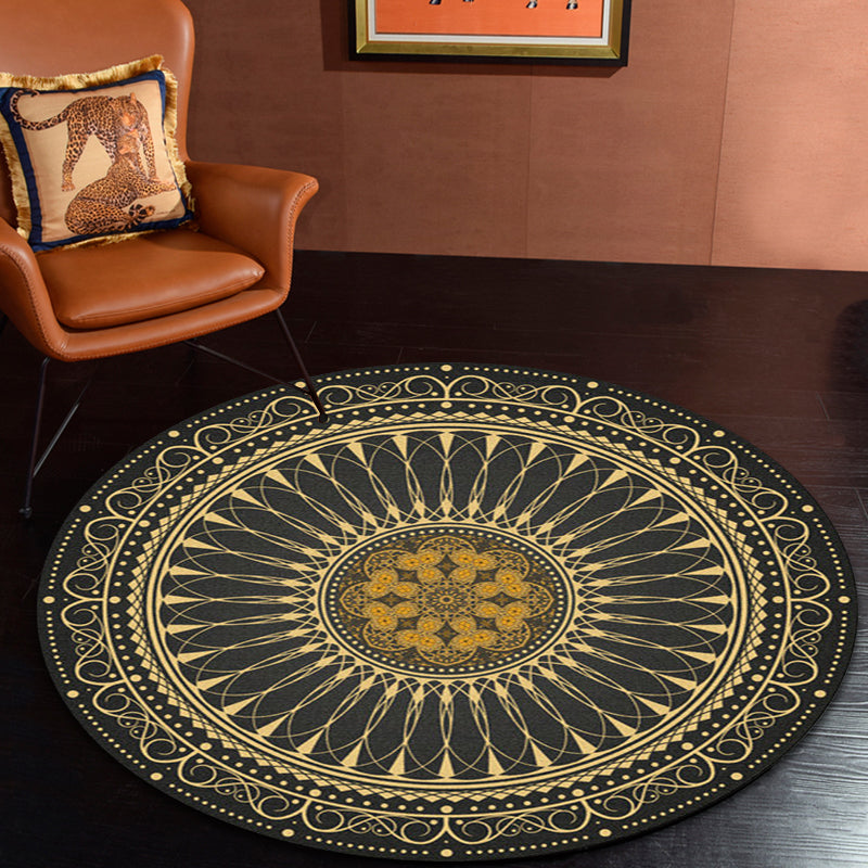 Shabby Tribal Rug Pastel Moroccan Rug Polypropylene Pet Friendly Non-Slip Carpet for Living Room