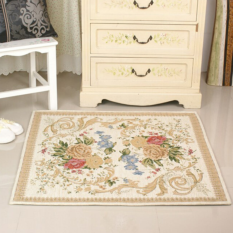 Tappeto di studio vintage tappeto a moques in poliestere poliestere per animali domestici con lavabile in lavatrice per animali domestici