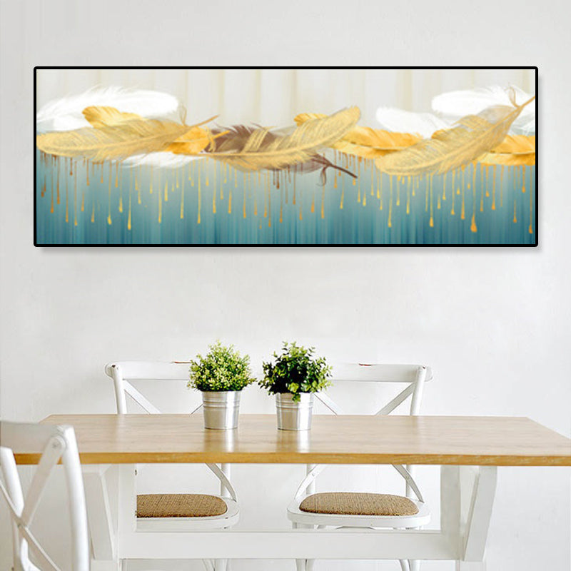 Textured Still Life Drawing Wall Art Canvas Nordic Style Wall Decor for Living Room