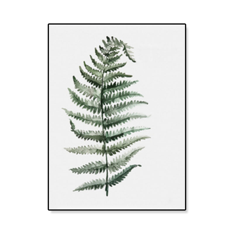 Minimalistische Botanics canvas print zachte kleur getextureerde muurkunst voor keuken, meerdere maten