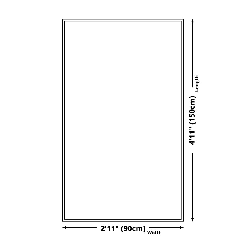 Modernist Houndstooth Pattern Rug White and Black Polyester Rug Non-Slip Pet Friendly Washable Are Rug for Bedroom