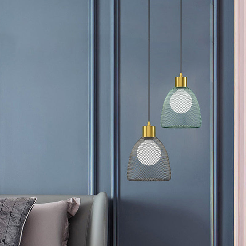 Metallic Bell Hangende lamp Modernist