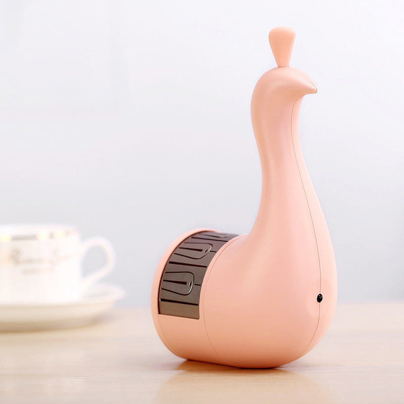 Animal Creative Animal Peacock Night Light Energy Saving Wall Light LED per la camera da letto per bambini del corridoio