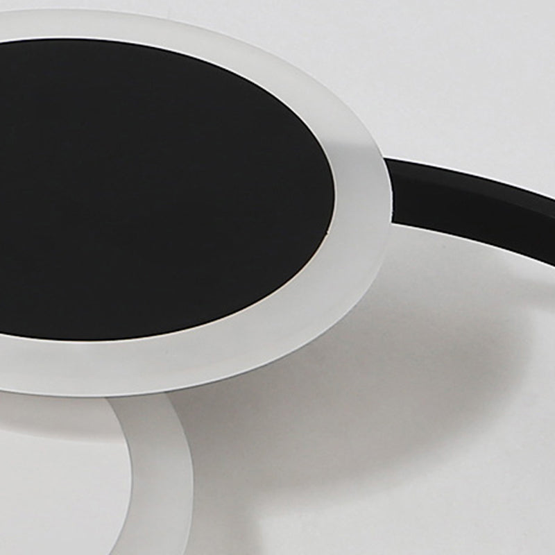 Acryl gestapelde ringplafondlamp Eetkamer Keuken Moderne LED-plafondlamp