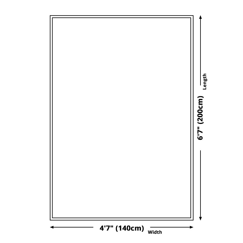 Schwarz -Weiß -geometrischer Teppich mit Linien und Dreiecken Südwesttier -Friendly -Bereich für Wohnzimmer