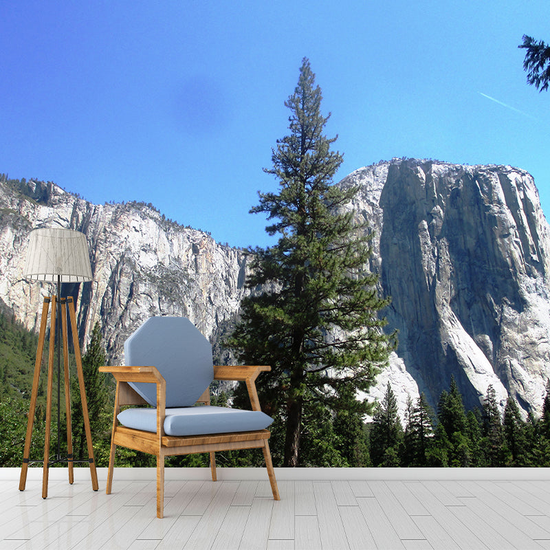 Big Mountain Landscape Wallpaper Mural Waterproofing Modern Living Room Wall Art