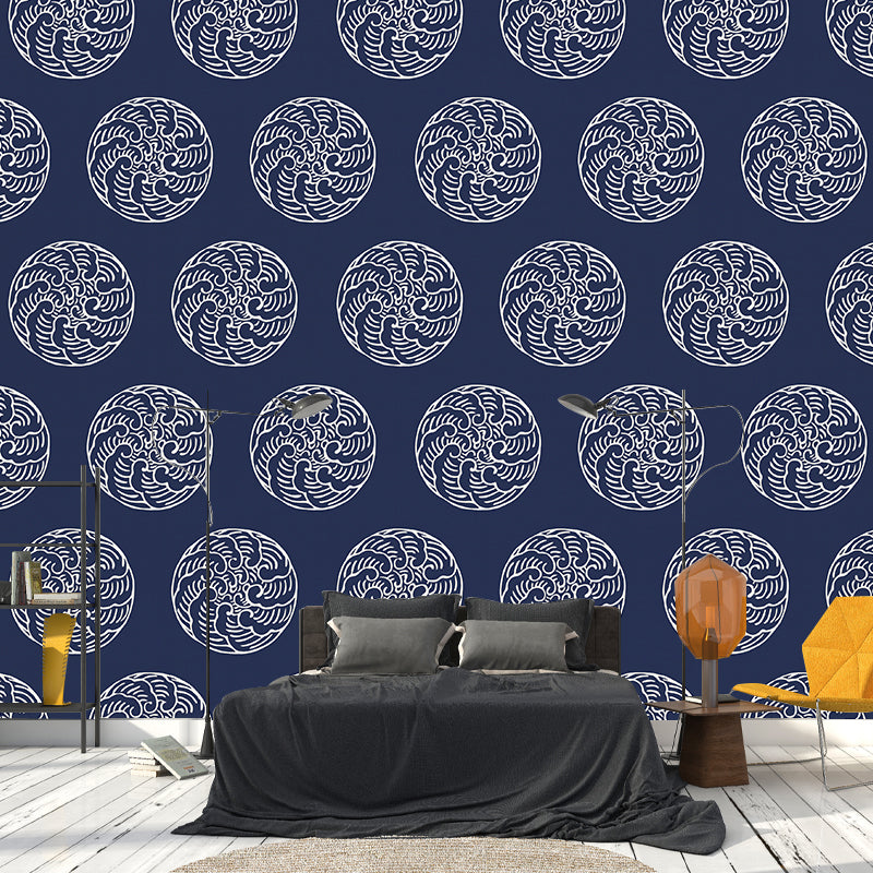 Non-Woven Home Decor Mural Wallpaper Modern Clouding Pattern Wall Covering, Customised